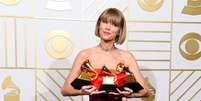 Taylor Swift levou três prêmios Grammy  Foto: EFE