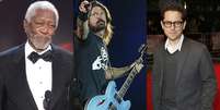 Morgan Freeman, Dave Grohl e J.J. Abrams marcarão presença na cerimônia do Oscar 2016  Foto: Kevork Djansezian/Tim P. Whitby/Chris Hyde / Getty Images