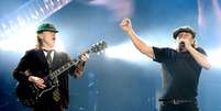 Angus Young e Brian Johnson  Foto: Kevin Winter/Getty Images