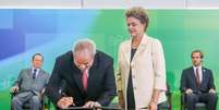 Dilma Rousseff dá posse a Lula na Casa Civil  Foto: Roberto Stuckert Filho/PR / O Financista