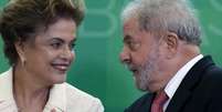 Dilma e Lula, durante posse do ex-presidente para a chefia da Casa Civil  Foto: Divulgação/BBC Brasil / BBC News Brasil