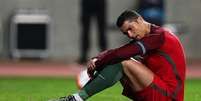 Cristiano Ronaldo lamenta pênalti perdido em amistoso entre Portugal e Bulgária  Foto: EFE