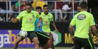 Primeiro treino da Seleção Brasileira em Viamão, Rio Grande do Sul, na preparação para o jogo contra o Paraguai válido pelas eliminatórias da Copa  Foto: Lucas Figueiredo / MoWA Press