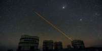 Feixes de laser serviriam para confundir os alienígenas, dizem os astrônomos.  Foto: BBC Brasil