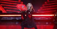 Madonna em sua nova turnê 'Rebel Heart', na Austrália  Foto: Graham Denholm  / Getty Images