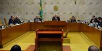 Plenário do STF julga ação em que PCdoB pede anulação de regras definidas pelo presidente da Câmara dos Deputados  para  votação do pedido de abertura do processo de impeachment   Foto: Agência Brasil