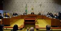 Plenário do Supremo Tribunal Federal em sessão extraordinária para analisar processos sobre rito do impeachment   Foto: Agência Brasil