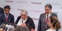 O ex-presidente do Uruguai, José Mujica, ressaltou a importância da política  Foto: Agência Brasil