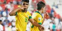 O líder é Gabigol, de 19 anos, jogador mais caro do Brasil. Segundo o site Transfermarkt, ele é avaliado em R$ 47,4 milhões  Foto: Lance!