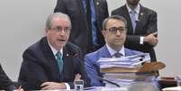 Eduardo Cunha faz sua defesa no Conselho de Ética da Câmara dos Deputados  Foto: Agência Brasil