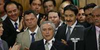 Temer escolheu apenas homens para os ministérios  Foto: Getty Images