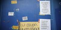 O Ministério Público também expediu recomendações às secretarias estaduais de Segurança e de Educação para que seja permitido o fornecimento de refeições (água, comida e leite) aos menores ali acampados, nos horários das 7h, 12h e 18h  Foto: Fotos Públicas