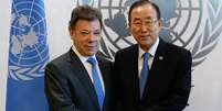 O secretário-geral da ONU, Ban Ki-moon, participará da cerimônia em Cuba  Foto: Getty / BBC News Brasil