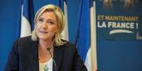 Marine Le Pen afirmou que os franceses deveriam ter a oportunidade de votar sobre permanência na UE   Foto: EFE