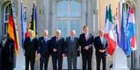 Ministros das relações exteriores dos países fundadores da União Europeia se reúnem em Berlim  Foto: EPA / BBC News Brasil