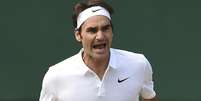 O suíço Roger Federer  Foto: EFE