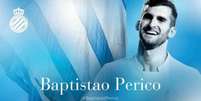 
                        
                        
                    Léo Baptistão foi anunciado neste sábado como reforço do Espanyol (Foto: Divulgação)  Foto: Lance!