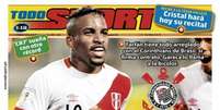 
                        
                        
                    Farfán tem acerto com o Corinthians, segundo jornal peruano (Foto: Reprodução)  Foto: Lance!