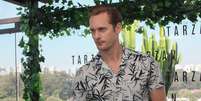 Alexander Skarsg&aring;rd veio ao Brasil divulgar o filme "A Lenda de Tarzan"  Foto: Divulga&ccedil;&atilde;o/Warner Bros. Pictures / Guia da Semana