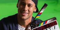 Neymar em gravação de filme  Foto: Neymar em gravação de filme  / Reprodução / Lance!