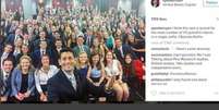 Selfie foi muito criticada nas redes sociais   Foto: Instagram/speakerryan