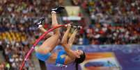 Yelena Isinbayeva é um dos destaques do atletismo da Rússia e favorita ao ouro no salto com vara.  Foto: Getty Images