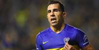 Tevez voltou aos treinamentos pelo Boca Juniors (Foto: Eitan Abramovich/AFP)  Foto: Lance!