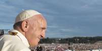 Na Polônia, o papa Francisco fez um apelo pedindo o fim de ações terroristas  Foto: Agência Brasil