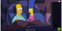 Marge "convence" Homer a não votar em Trump em clipe que nesta segunda tinha mais de 1,9 milhão de visualizações  Foto: Reprodução