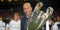 Zidane assumiu o Real Madrid em janeiro deste ano (Foto: AFP/FILIPPO MONTEFORTE)  Foto: Lance!