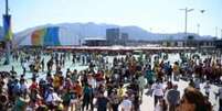 Torcedores reclamaram de longas filas para entrar no Parque Olímpico  Foto: Getty Images / BBC News Brasil