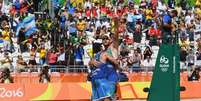 Bruno e Alison vencem jogo de vôlei masculino na Olimpíada Rio 2016  Foto: Shaun Botterill / Getty Images