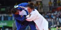 Brasileira havia vencido romena por ippon  Foto: EFE