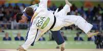 Tiago Camilo vence Zack Piontek (África do Sul) na modalidade até 90kg  Foto: Futura Press