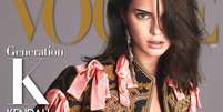 Kendall Jenner arrasou na capa da revista "Vogue"  Foto: Reprodução, Instagram / PureBreak