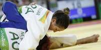 Mayra Aguiar conquistou a medalha de bronze no Rio de Janeiro (Jack GUEZ / AFP)  Foto: Lance!