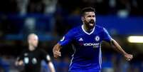 O atacante Diego Costa em ação pelo Chelsea  Foto: EFE