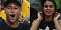 Neymar e Bruna Marquezine torcem juntinhos no Rio   Foto: O Fuxico