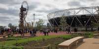 Parte da área do Parque Olímpico da Londres 2012 foi transformado em parque  Foto: BBC / BBC News Brasil