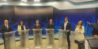Debate dos candidatos à Prefeitura de Curitiba na TV Bandeirantes  Foto: Mariana Franco Ramos / Especial para Terra