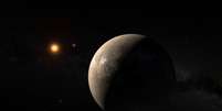 Concepção do planeta descoberto pelos cientistas  Foto: ESO/M. Kornmesser