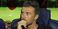 Luis Enrique está em sua terceira temporada à frente da equipe catalã (Foto: Pau Barrena / AFP)  Foto: Lance!