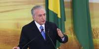 Pronunciamento de Temer será exibido hoje à noite em rede de rádio e televisão  Foto: Agência Brasil