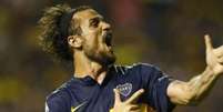 Osvaldo pelo Boca Juniors  Foto: AFP / LANCE!