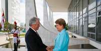 Dilma Rousseff durante encontro com o Presidente do Uruguai, Tabaré Vázquez, em Brasília, no ano passado  Foto: Roberto Stuckert Filho/Fotos Públicas