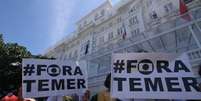 Ato ocorre menos de uma semana do impeachment da ex-pesidente Dilma Rousseff, pelo Senado, que levou seu  ex-vice a assumir o governo. Outras manifestacoes populares estão marcadas em varias cidades do pais.  Foto: Futura Press