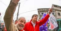 O ex-presidente Luiz Inácio Lula da Silva intensificou neste domingo seu apoio ao prefeito de São Paulo e candidato à reeleição pelo Partido dos Trabalhadores (PT), Fernando Haddad  Foto: Ricardo Stuckert/Institulo Lula