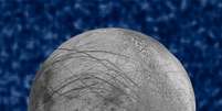 Emissões de vapor seriam emanadas da lua Europa, de Júpiter  Foto: Nasa / Divulgação