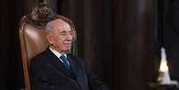 Shimon Peres em foto de 2013  Foto: Getty Images