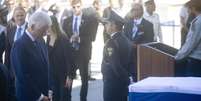 O ex-presidente dos Estados Unidos Bill Clinton esteve na cerimônia que homenageia Shimon Peres  Foto: Getty Images